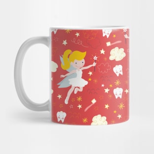 Tooth Fairies Red Mug